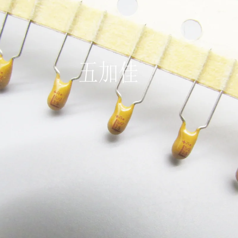 10-100pcs imported AVX 35V1UF TAP105K035SRW TAP105M035CRW digital decoding direct insertion tantalum capacitor