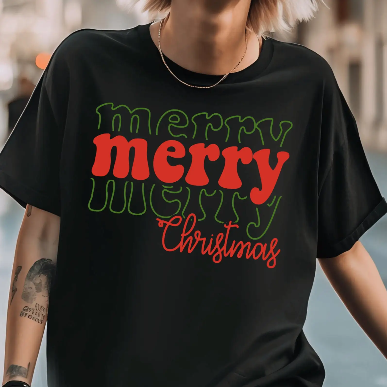 Merry Christmas T Shirt Family