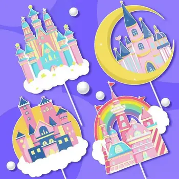 10 best sales Décoration de gâteau château - №1