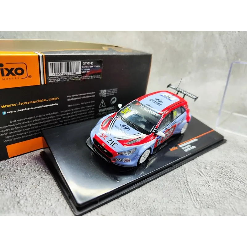 

Diecast IXO 1/43 Scale HYUNDAI I30 N TCR G WTCR 2018 Racing Alloy Car Model Collectible Toy Gift Souvenir Display Ornament