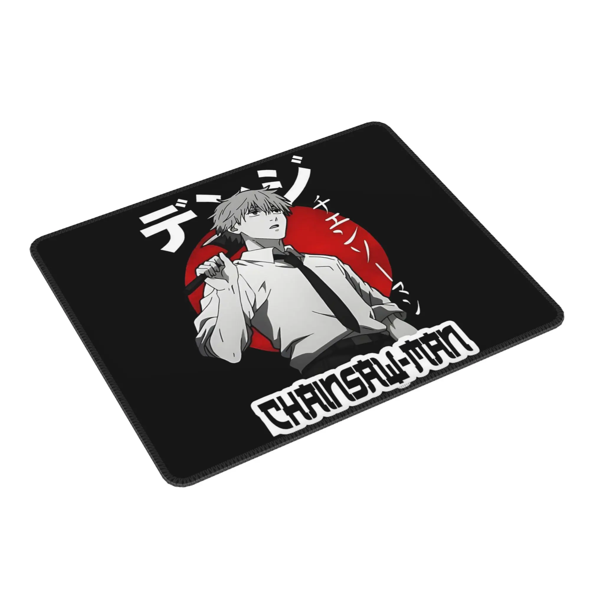 Pochita Ramen Chainsaw Man Anime Mouse Pad Computer Keyboard Mouse Mat Gaming PC Laptop Desk Mat Office Accessories Table Mats