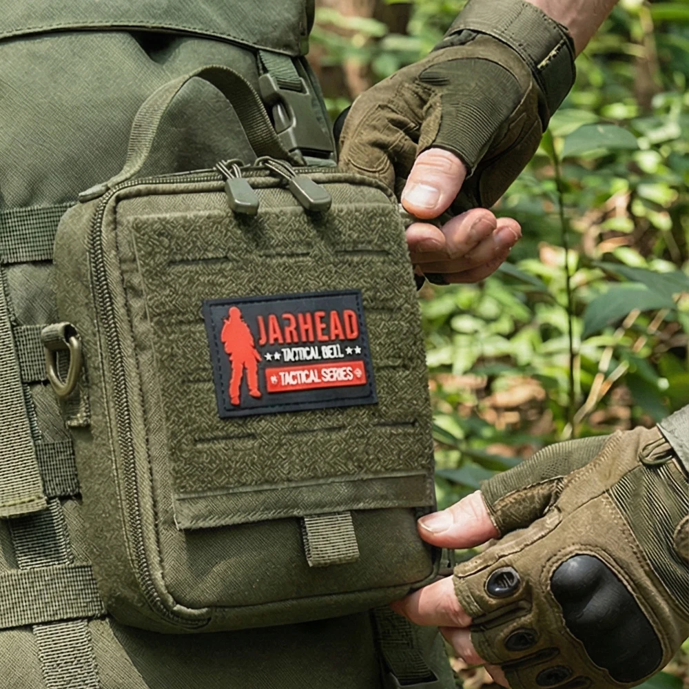 

Тактическая аптечка MOLLE из нейлона 600D, водонепроницаемая медицинская сумка-органайзер EDC для активного отдыха, походов, кемпинга, охоты
