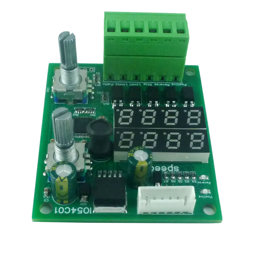 Stepper motor forward and reverse controller programmable PLC Limit angle pulse speed drive module