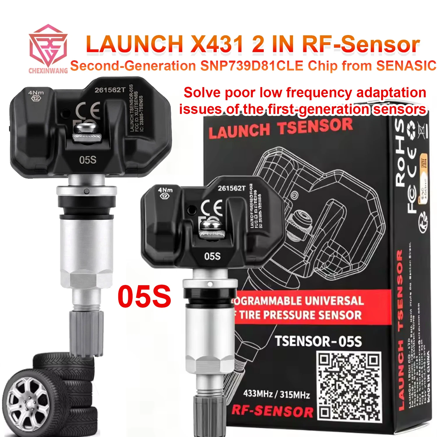 launch-x431-tsensor-05s-tpms-sensor-315mhz-433mhz-dual-frequency-screw-in-adjustable-angle-metal-oe-sensor-pk-ltr-05-sensor