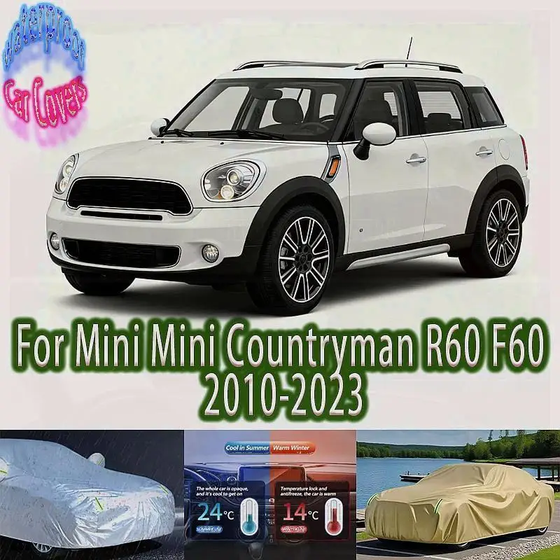 

For Outdoor Protection & Waterproof Full for Mini Mini Countryman R60 F60 Snow Sunshade Dustproof Accessories Car Covers