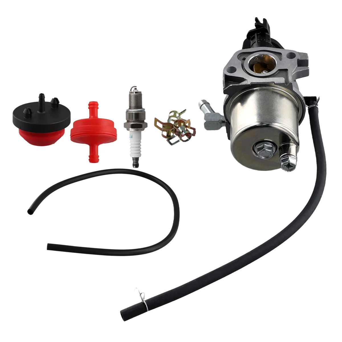 03021 Carburetor Kit for 03021 03022 L10 136cc 179cc 208cc Snowblower Thrower Generator Engine