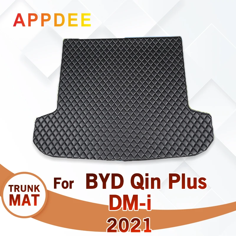 

Car Trunk Mat For BYD Qin Plus DM-i 2021 Custom Car Accessories Auto Interior Decoration cargo liner carpet
