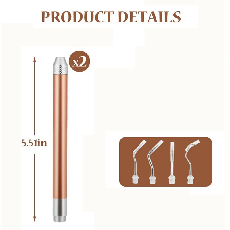 LED Weeding Tools For Vinyl Lighted Weeding Pen With Pin & Hook For Removing Tiny Vinyl Paper/Iron Projects Cuts