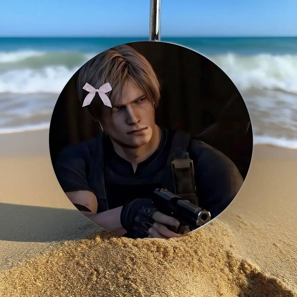 Leon Kennedy Badge Pins For Friend, Backpack, Clothing, Collectible Accessories, Jewelry Gift