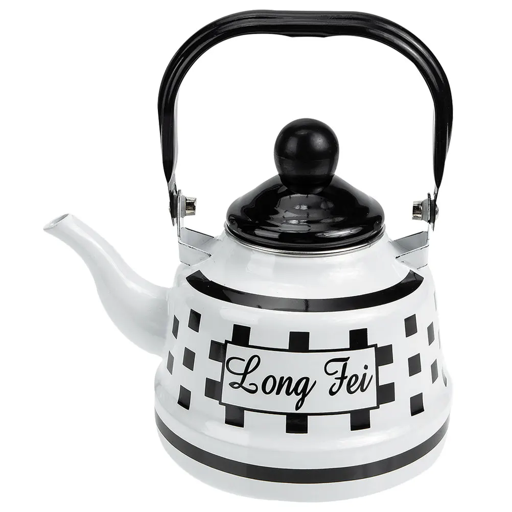 Kettle Stovetop Daily Use Water Handheld Enamel Tea Container Supply Thickened Outdoor Coffee Pot