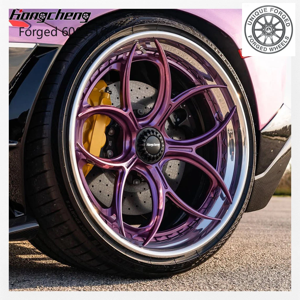 

New model of 26Custom Chrome 2 3 Piece Forged Alloy Wheels 18 19 20 21 22 Inch 5x112 5x120 5x114.3 Deep Dish Rims for S3-X0