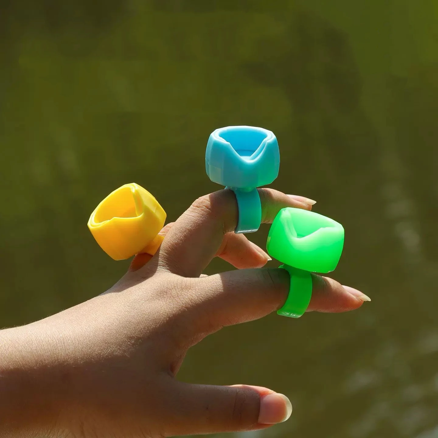 Small Fishing Strong Magnetic Bait Ring, Sharp Bait Ring, Hanging Bait Artifact, Stream Wild Fishing Bait Device, Goby Bait Fish