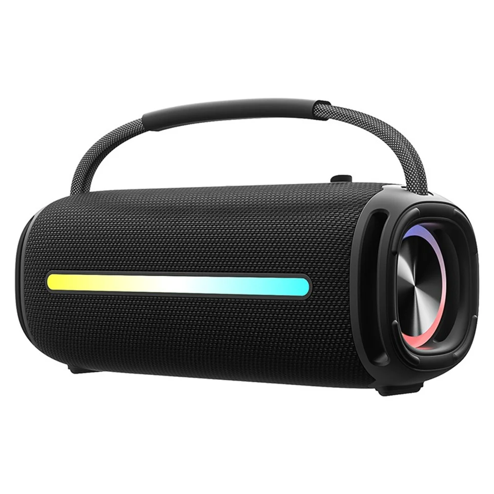 

Динамик Boomsbox с сабвуфером, цветная лампа RGB 360, водостойкий и пыленепроницаемый, Bluetooth, фотодинамик для улицы