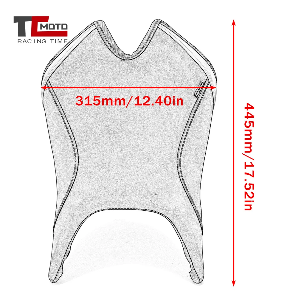 For Aprilia RS660 Front Rider Rear Pillion Passenger Pad Rear Seat Cushion Motorcycle RS 660 2020 2021 2022 2023