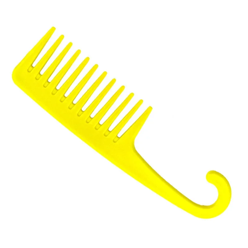1 Stück Hitzebeständiger Großer Biegekamm Antistatischer Breiter Biegehakenkamm Speziell für Echthaar-Perücken Haarstyling-Werkzeug – Detail 8