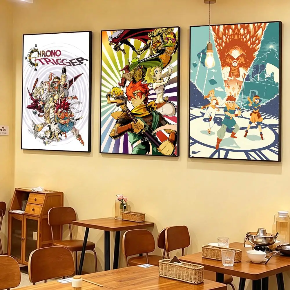 game Chrono Trigger Poster Poster HD Printing Cozy and Warm Style for Home Decor for Bedrooms Cafes Gift Giving