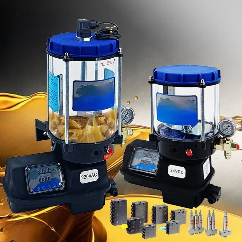 Automatic grease central lubrication system Progressive lubrication pump grease auto electric grease pump For Excavator Loader
