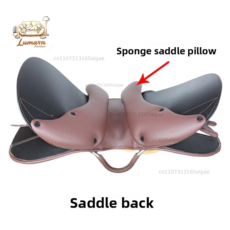 Comprehensive saddle teaching novice tourist saddle recommended British equestrian racing horse microfiber