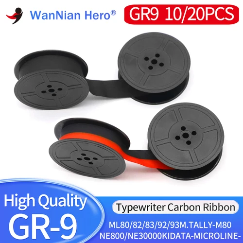 호환 GR9 GR-9 리본 타자기 리본, NE800, NE30000KIDATA-MICROLINE-ML80, 82, 83, 92, 93M, TEC-EPS600, MA-1100, 10 개, 20 개 Best5 호환 GR9 GR-9 리본 타자기 리본, NE800, NE30000KIDATA-MICROLINE-ML80, 82, 83, 92, 93M, TEC-EPS600, MA-1100, 10 개, 20 개 Best5