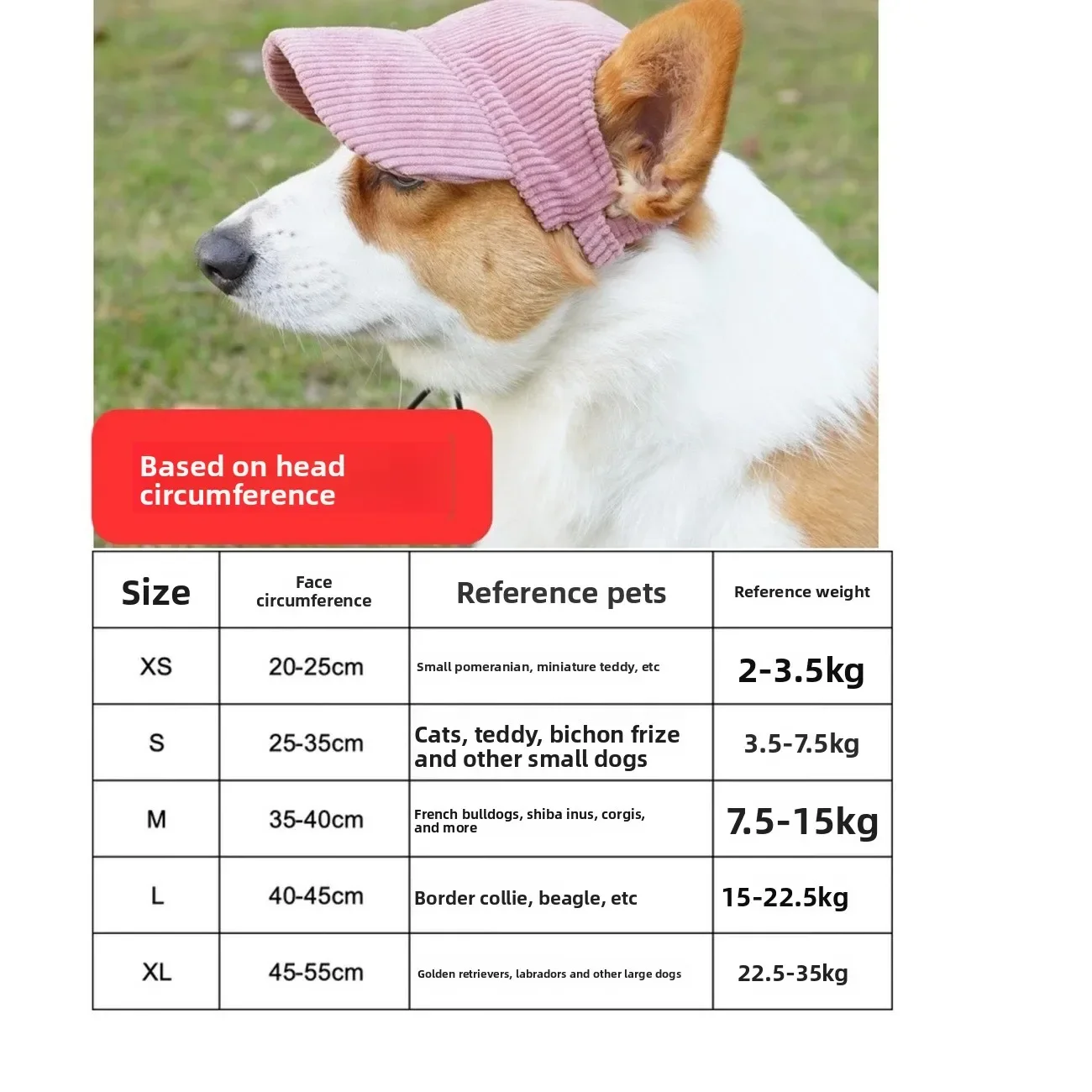WOOACK Niedliche Haustier-Baseballkappe für Hunde mit einem Gewicht von ca. 50-77 Pfund, geeignet für große Hunderassen wie Golden Retriever und Labradore, für den Außenbereich. – Detail 5
