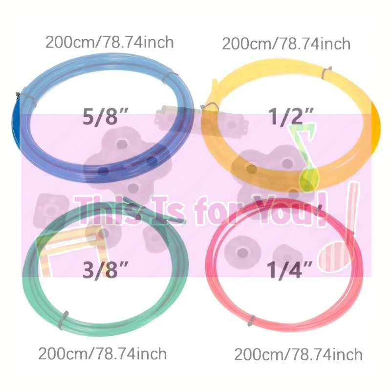 For HVAC Tool Refrigeration Plumbing Spring Tube Bender Set Built-in Copper Tube Bending Strip Air Conditioning Pipe Bender Kit