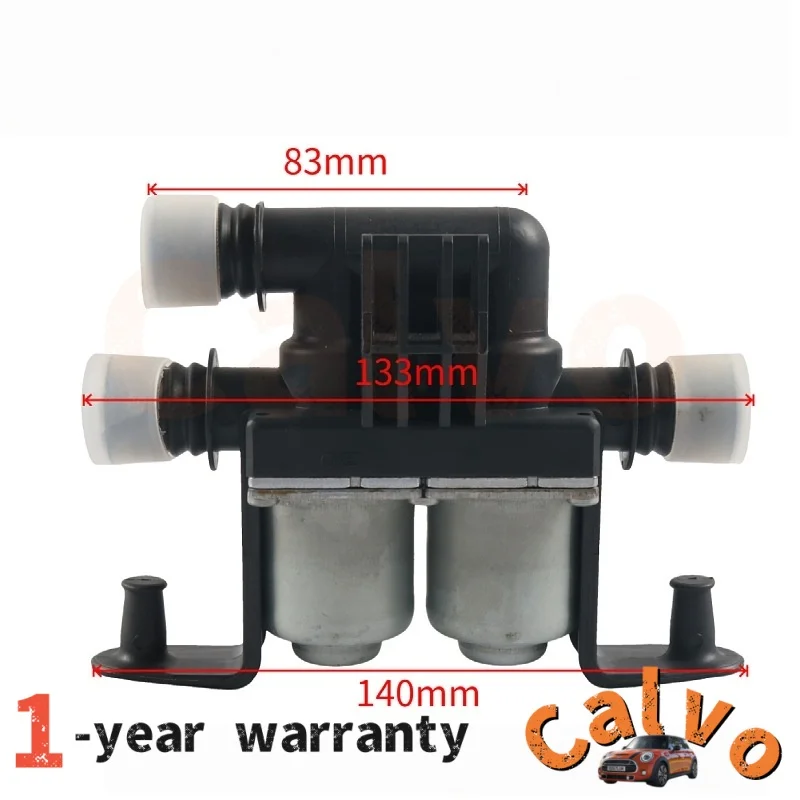

The car heater control valve and hot water valve 64116906652 are suitable for BMW E60, E63, E65 and E66