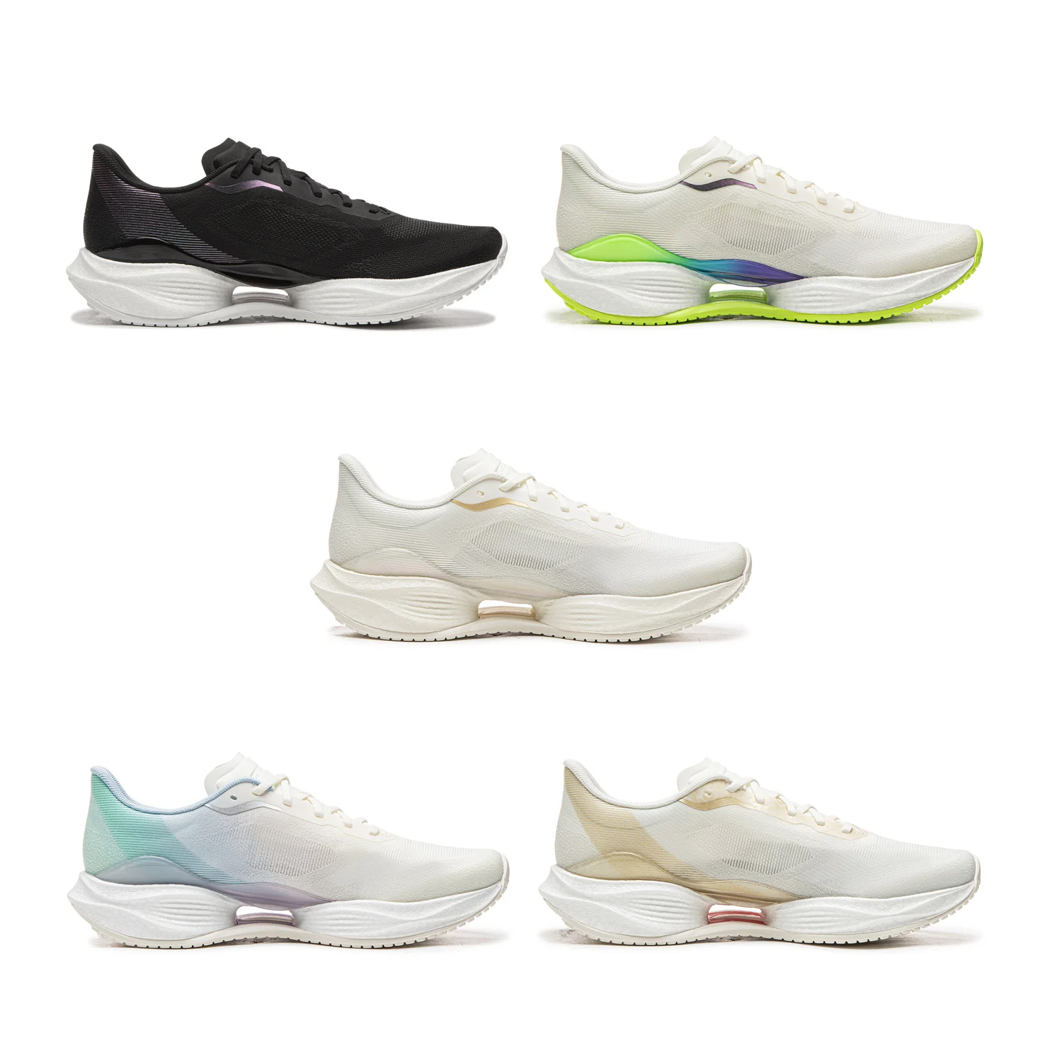 Li-Ning Women's SUPER LIGHT 23 Light Running Shoes BOOM FIBER Breathable Durable Stable LiNing Daily Jogging Sneakers ARBW018 view 6