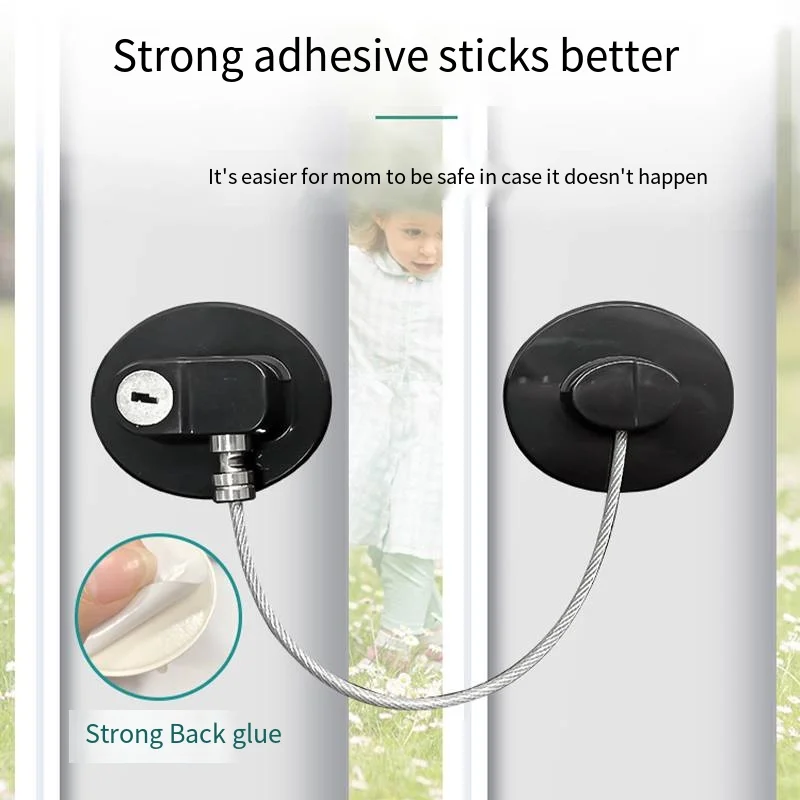 Child Safety Refrigerator Locks For kids cupboards door locks Window safety for child Cabinet Pourers Furniture Fixings Safety