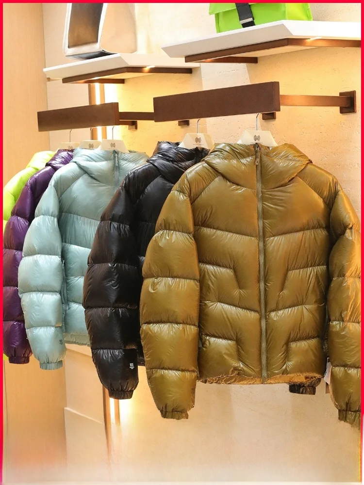 

Snow Mountain Series 5000GT Ultra-Thi down Jaet 90% белый гусиный пух с капюшоном, зимнее пальто, теплое ветрозащитное нейлоновое пальто