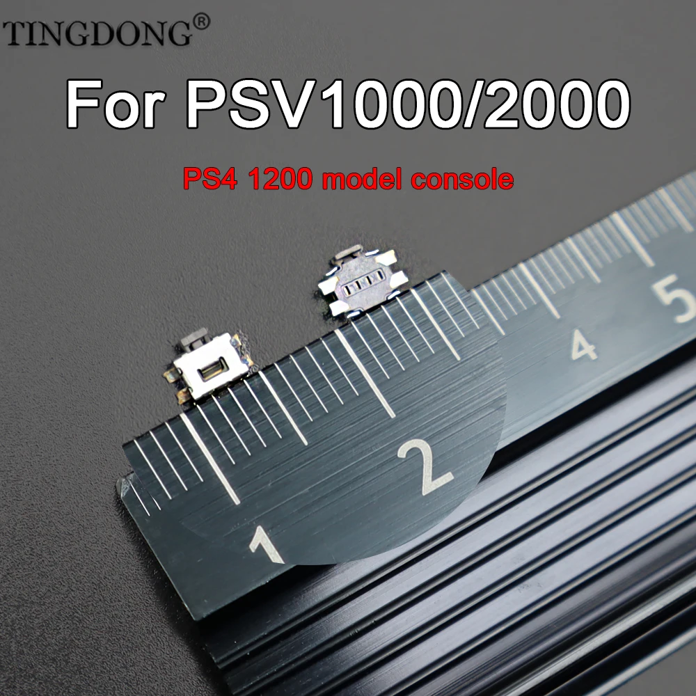 Ersatz-Lautstärkeregler mit integrierten Plus-Minus-Tasten für PSV 1000/2000, Ein-/Aus-Schalter für PS4 1200