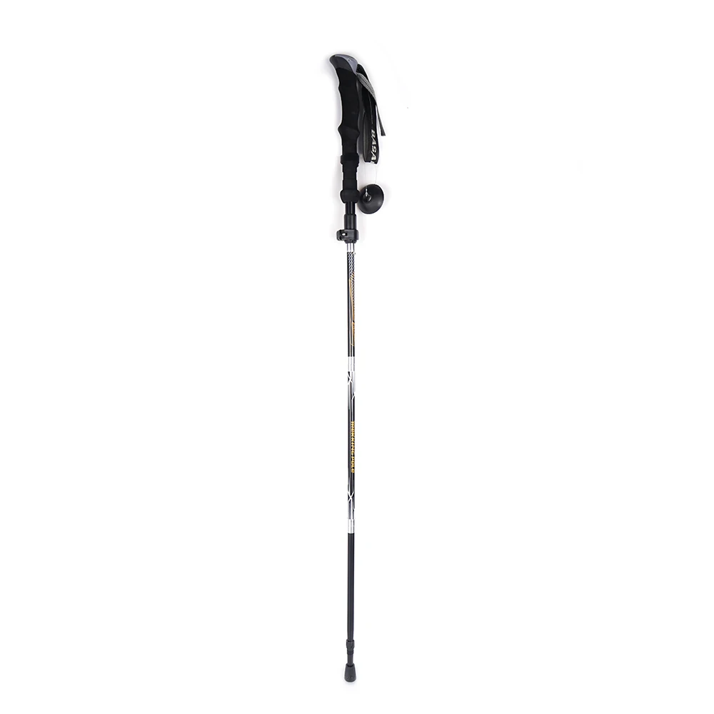 2024 New Design Air Assisted Buffering Ergonomically Designed Hiking Cane Mountaineering Alpenstock With handle