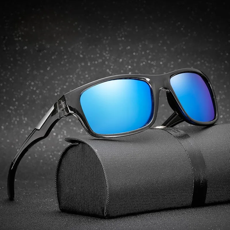  Sunglasses Men Women Square Famous Brand Sun Glasses Polarization Frame Glasses Driving Fishing Outdoor Eyewear Glasses