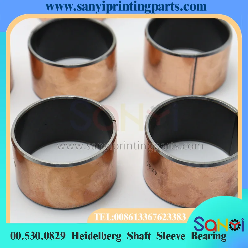 2 Piece 00.530.0829 Heidelberg Shaft Sleeve Bearing 50x30x45MM For Printing Machine Parts
