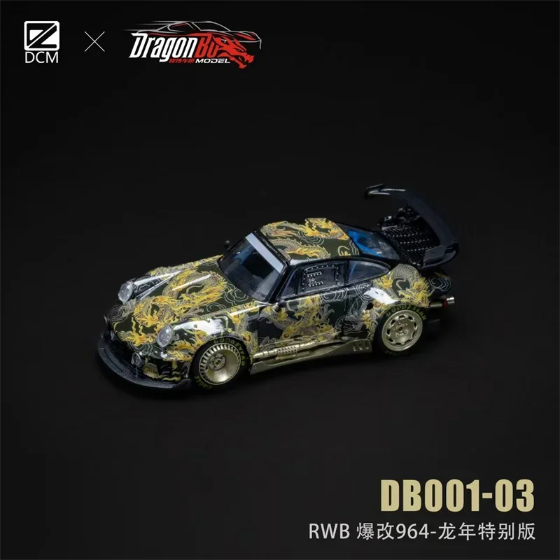 (Pre-order) D.BoModel & DCM 1:64 RWB964 gegoten modelauto