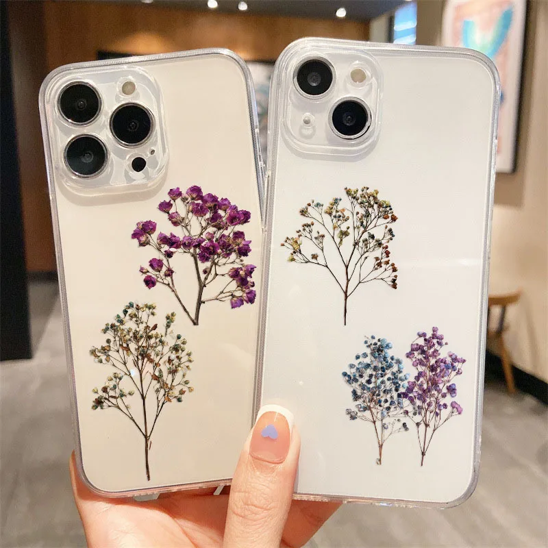 50/100PCS Retro Flower Starry Sky Stickers Transparent PET Waterproof DIY Mobile Phone Luggage Decoration Stickers view 4