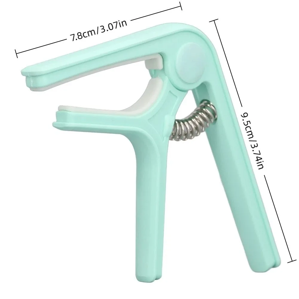 アブソリュート・ブレーキ・システム ​ ギターカポ ​ ​ 均一な圧力 ​ 初心者向けカポ ​ 春のカポ ​   ピンク/ライトグリーン/ブラック/ホワイト ​ マルチインストゥルメントカポ ​