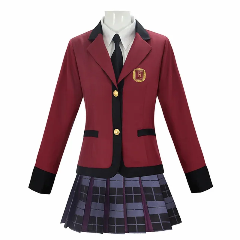 2025 22 XIN LAI SEN Unisex Anime Cos Jabami Yumeko Cosplay Costume Halloween Uniform Custom Size