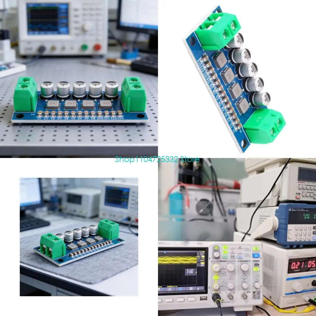 P5EA Small 5A Low Pass Power Filter Module for Electronic Devices Voltages Regulation
