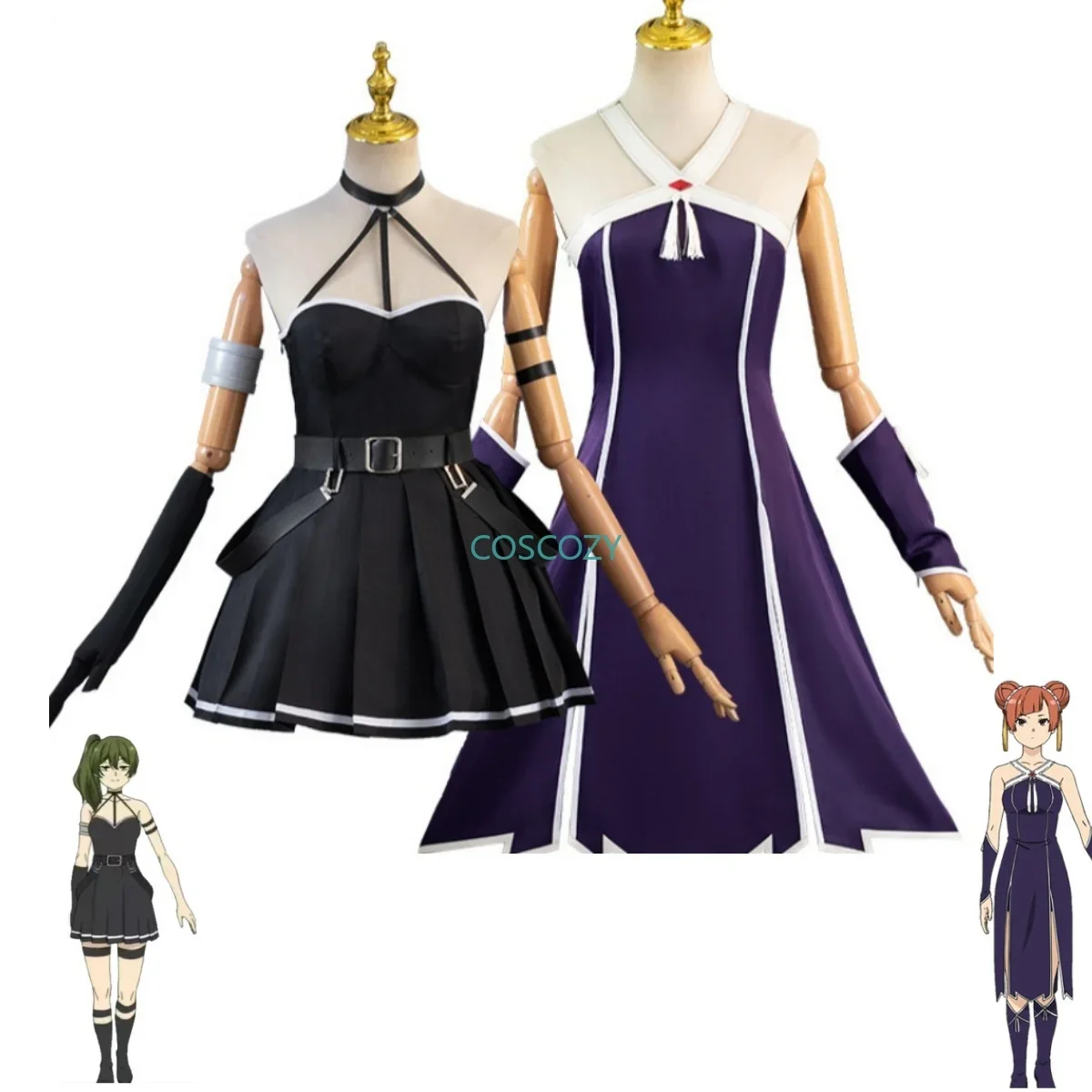 

Woman Cosplay Costume Anime Frieren Beyond Journey's End Frieren Raoffh Ubel Cosplay Costume Party Dress