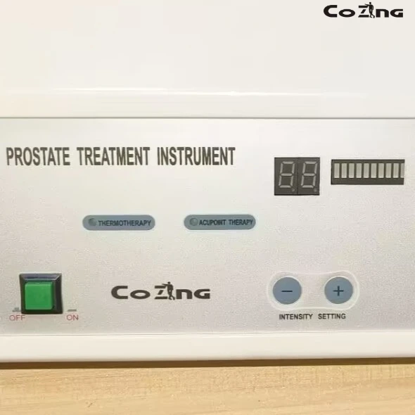 

Electronic Pulse Prostate Device for Testis and Perineum Pain Reduction with Auto Timer Safety Fuse Protection Therapy Tool