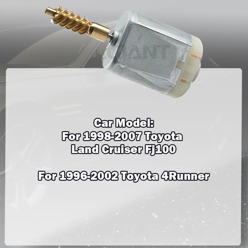 أزياء لتويوتا لاند كروزر Fj100 4 عداء سيارة جذع مزلاج غطاء قفل 12 فولت موتور أداة فرشاة كربون نسخة بديلة عالمية #3