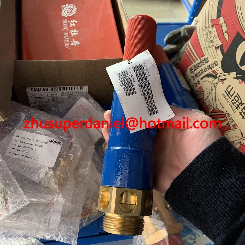 genuine 0830100820(0830 1008 20) AC oil free machine safety valve with 319 PSI