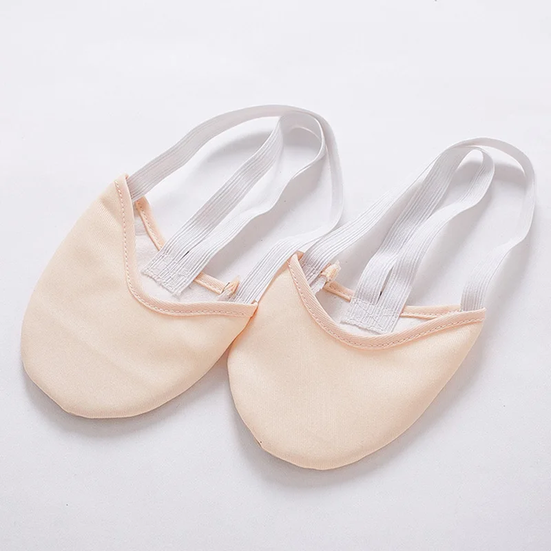 USHINE Rhythmic Gymnastics Toe Shoes Soft Half Shoes Professional Competition Sole Ballet Yoga Toe Shoes