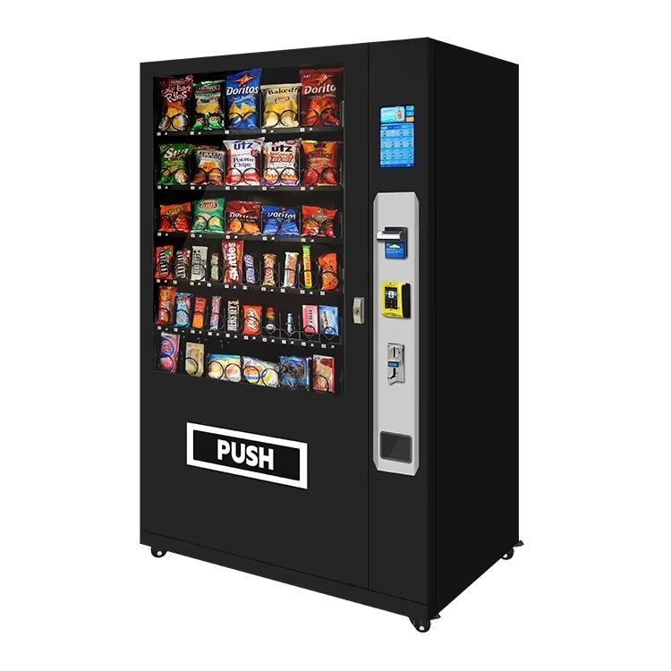 FOODLINE Luxury Business Center Combo Vendor Anti Fog Glass Window High Efficient Cooling Compressor