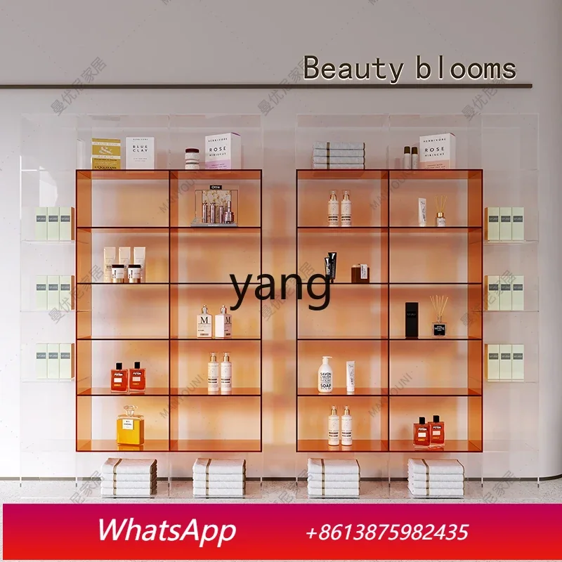 

Стеллаж для хранения косметики LH, витрина для салона красоты, стеллаж для упаковки товаров, офисный демонстрационный шкаф