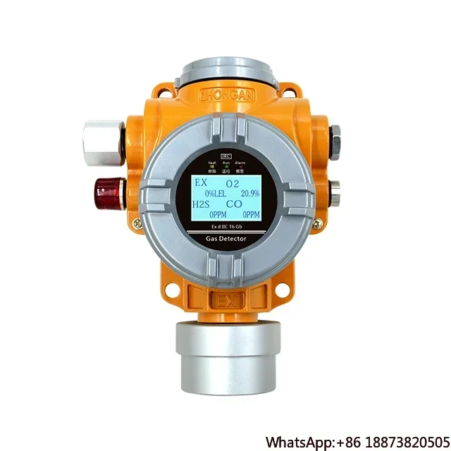 

S400 CH4 O2 Fixed Gas Detector EX CO H2S O2 Alarm Fixed Combustible Gas Detector fixed gas detector