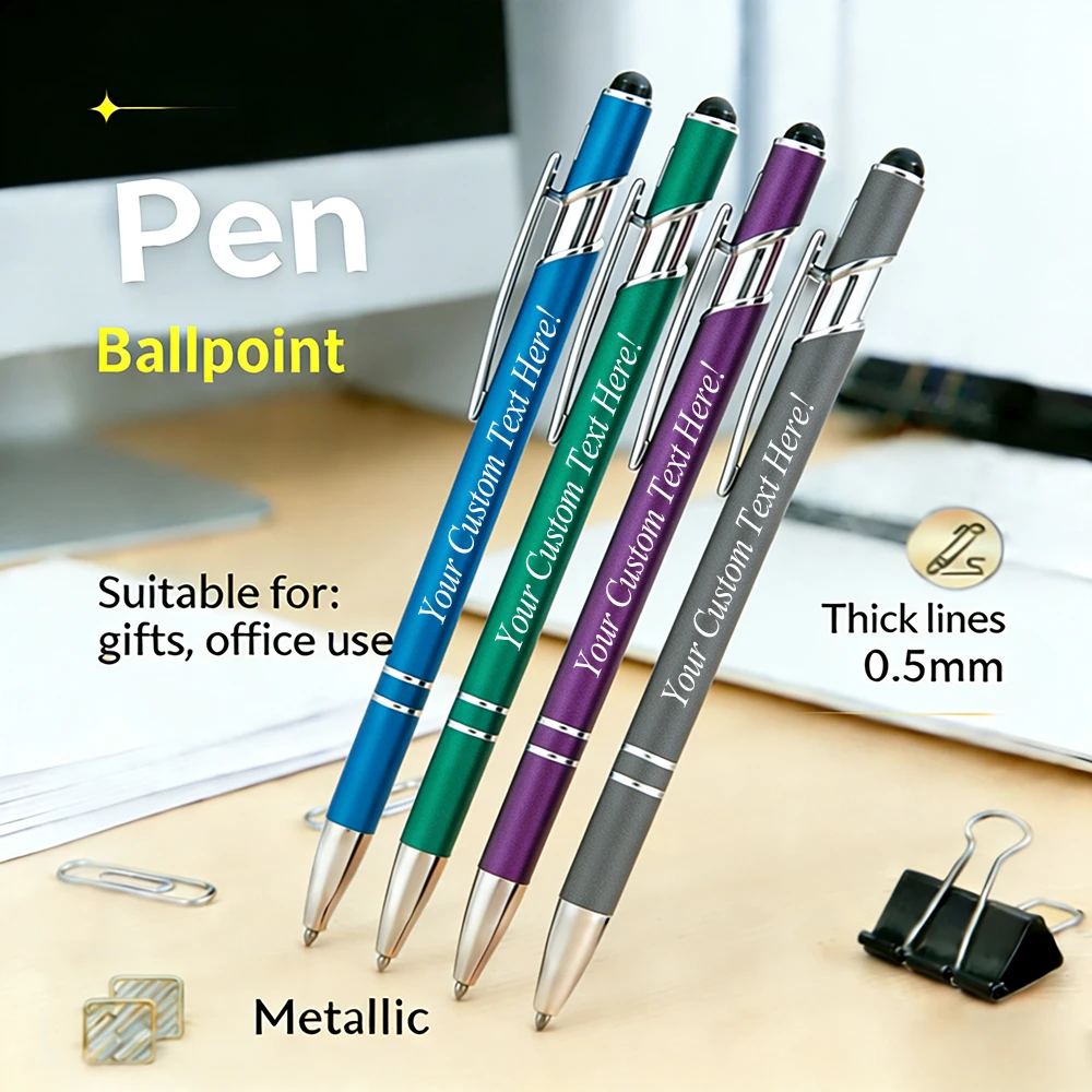 

Персонализированная шариковая ручка в подарок для школы, офиса, учителя, канцелярского магазина, элитные товары, принадлежности для письма, металл