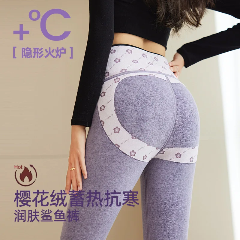 Yoga Pants Women Warm Leggings for Fitness Fleece Warm Winter Stretchy Running Tights Leggings Gym Sport Yoga Leggings