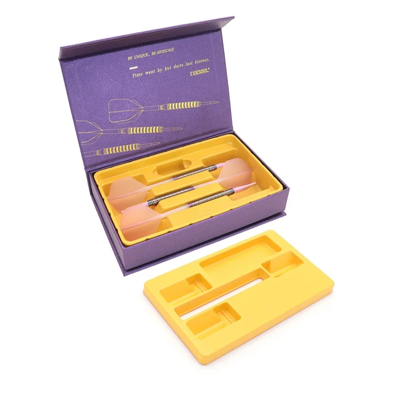 CUESOUL PINK GEM Stone 20 جرام طرف ناعم 90% سهام التنغستن مع موحد مطلي بالتيتانيوم ورحلات الطيران الصديقة المتدرجة اللون