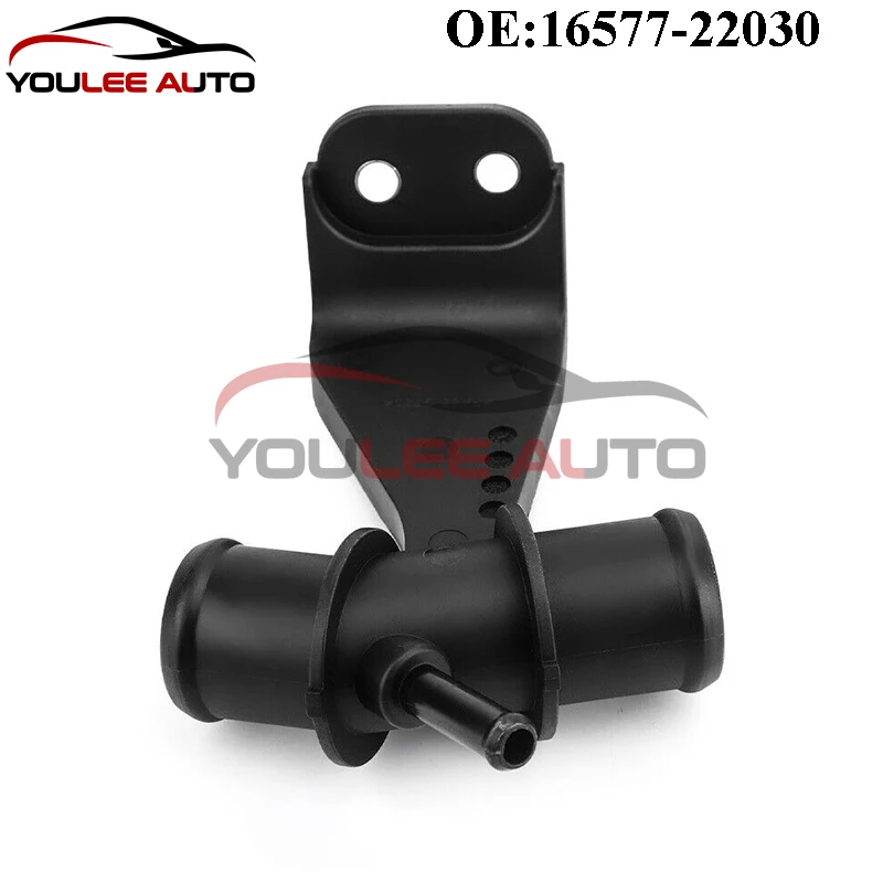 New 16577-22030 1657722030 Aluminium Engine Radiator Coolant Water Outlet Pipe For Toyota Corolla Matrix 1.8L Auto Parts